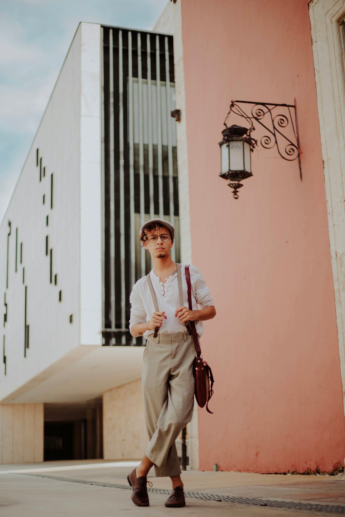 Pleated Wool Flannel Trousers from High-End Wear
