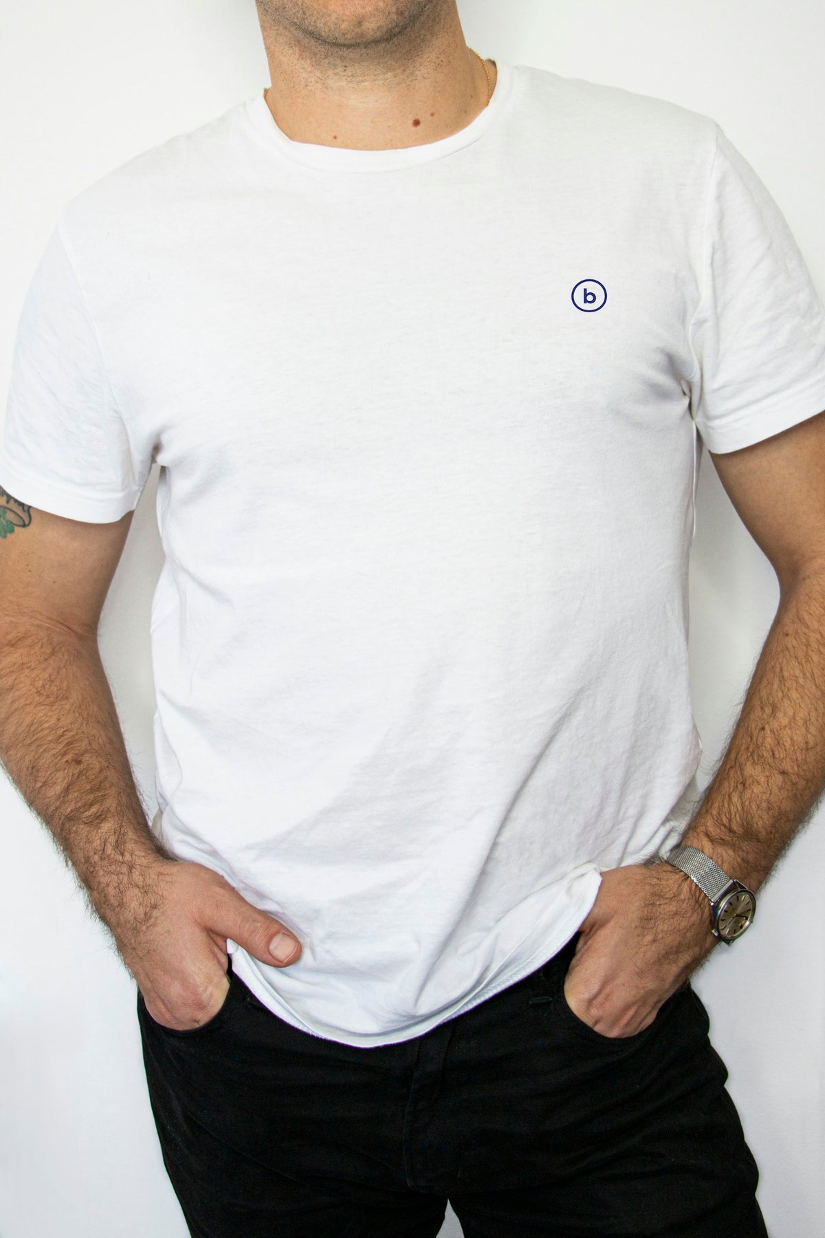 Supima Cotton Crew Neck Tee from High-End Wear