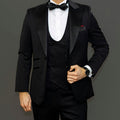 Tuxedo Trousers with Satin Stripe from High-End Wear
