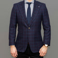 Navy Wool Blazer from High-End Wear