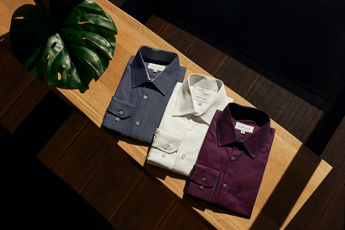 White Poplin Dress Shirt from High-End Wear