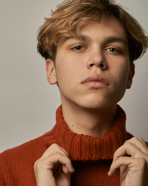 Cotton Cable Knit Sweater from High-End Wear