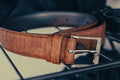 Italian Leather Dress Belt from High-End Wear