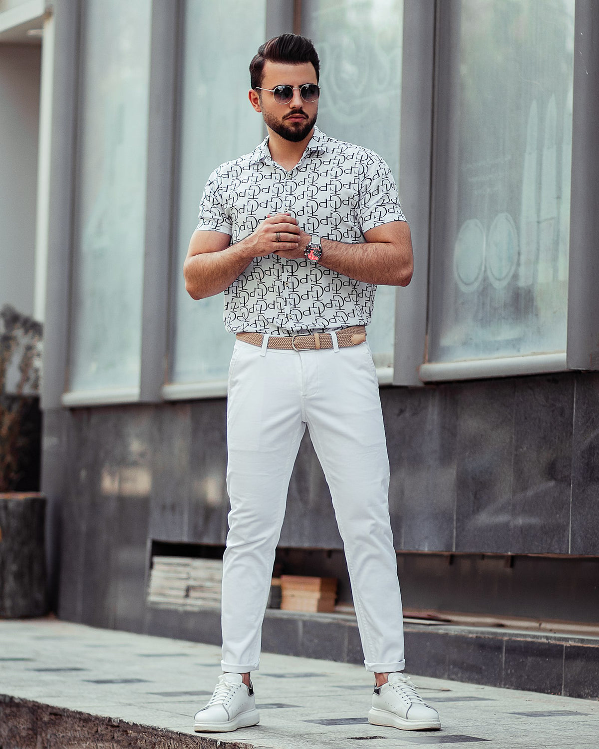 Stretch Cotton Chinos from High-End Wear