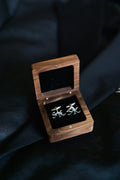 Rhodium Plated Cufflinks from High-End Wear