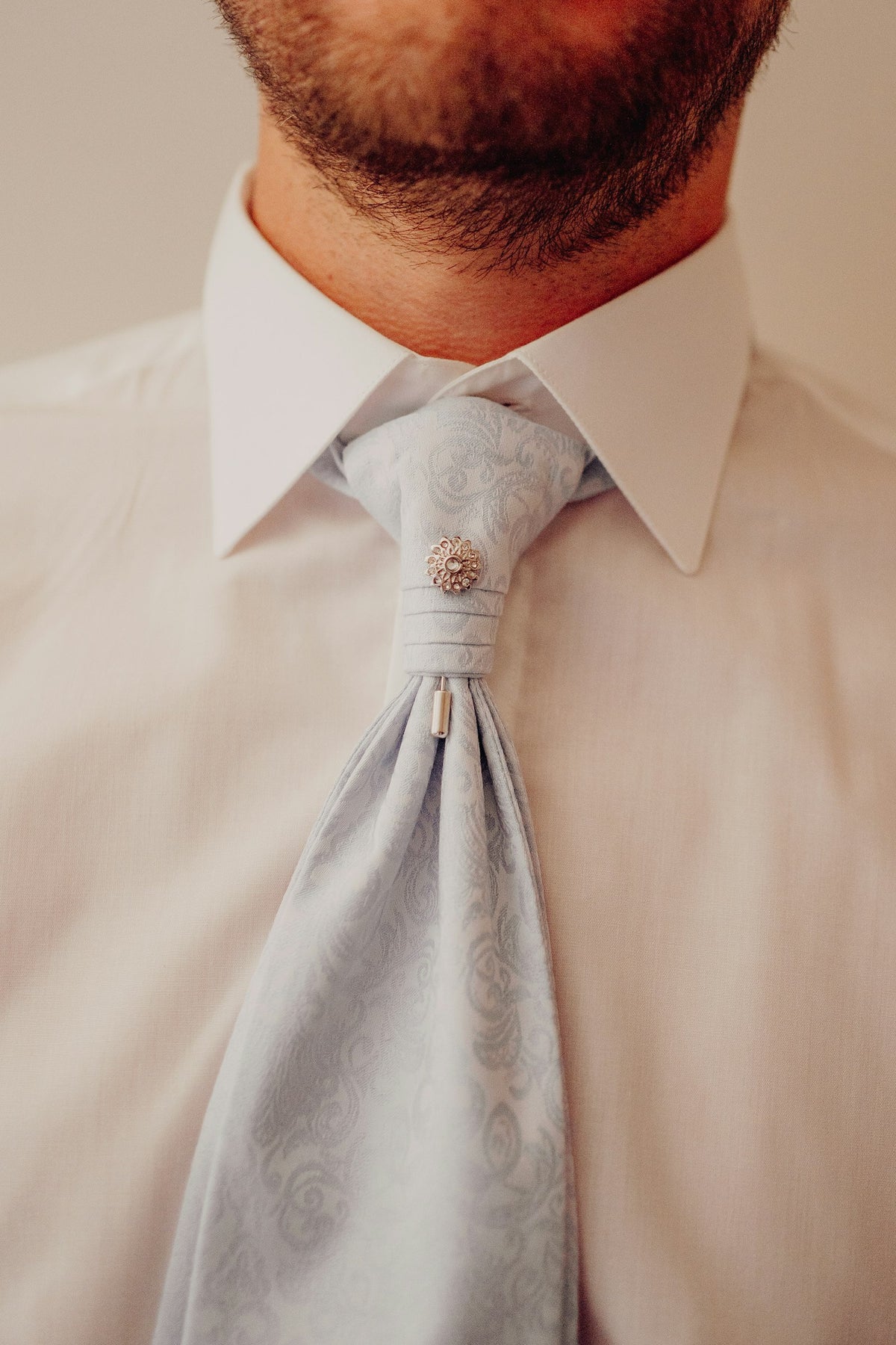 Brushed Brass Tie Bar from High-End Wear